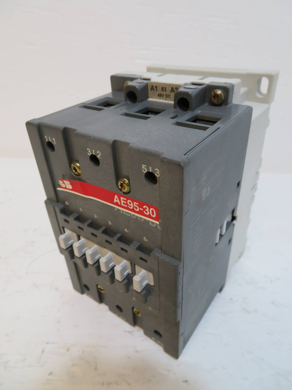 ABB AE95-30 Contactor 600V 145 Amp 75 HP 48VDC Coil AE19530 160A 24 V 30 HP (NP2222-13)