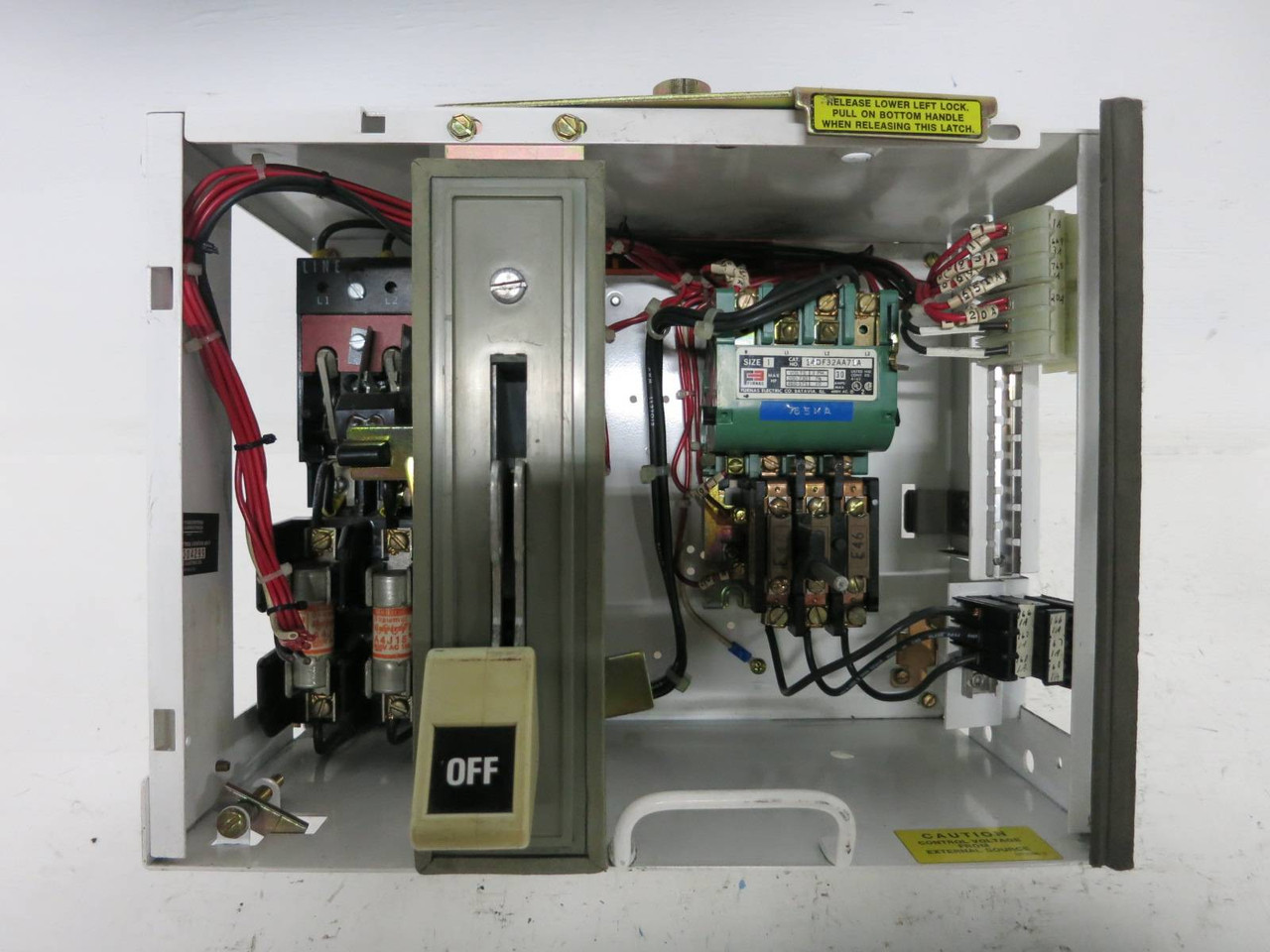 Siemens Tiastar Furnas System 89 Size 1 Starter 30 Amp Fused 12" MCC Bucket 30A (TK4632-4)