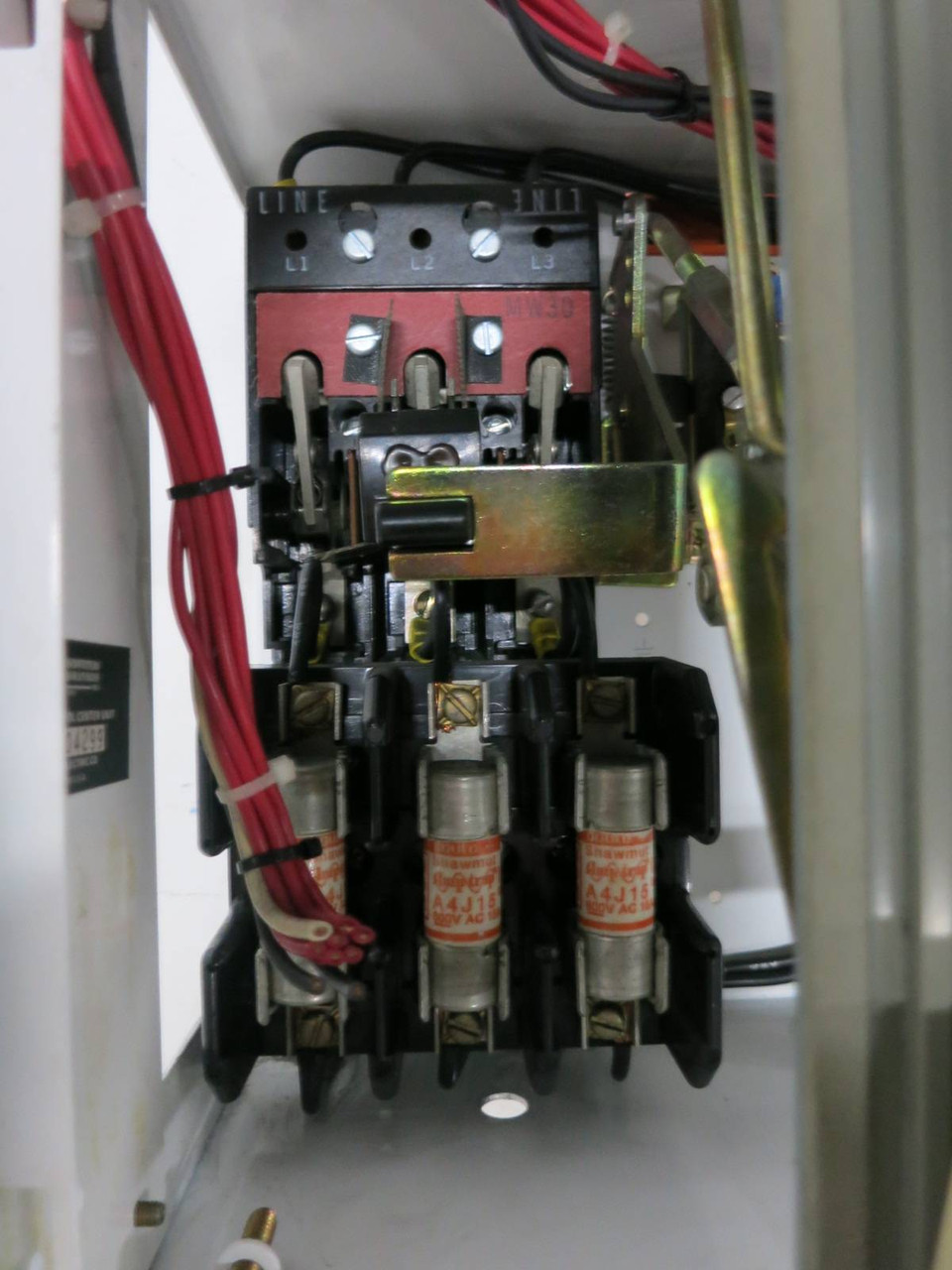 Siemens Tiastar Furnas System 89 Size 1 Starter 30 Amp Fused 12" MCC Bucket 30A (TK4632-4)