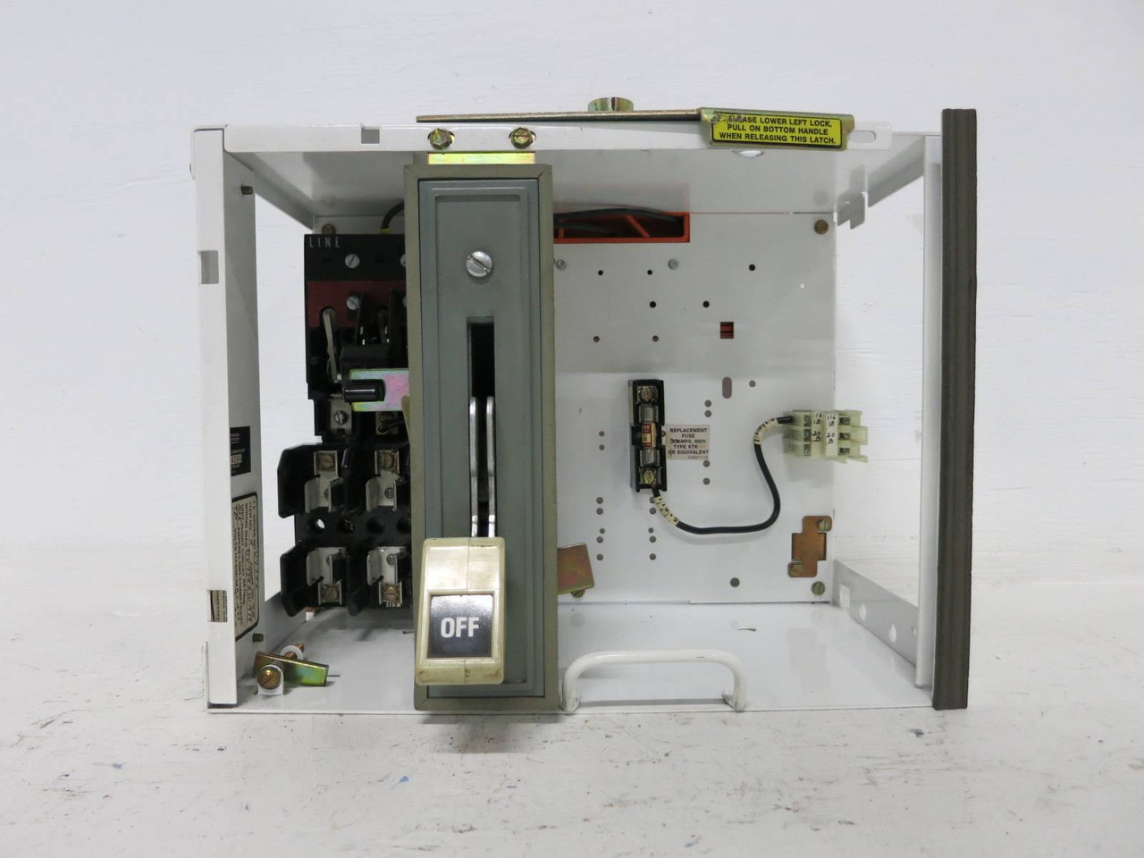 Siemens Tiastar Furnas System 89 30 Amp Fusible 12" Feeder MCC Bucket Fused 30A (TK4630-2)