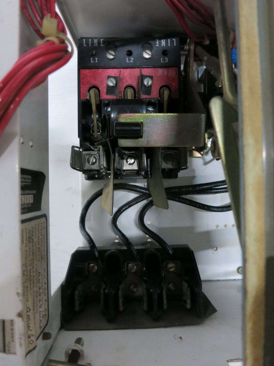 Siemens Tiastar Furnas System 89 Size 1-3/4 Starter 60 Amp Fused 12" MCC Bucket (TK4635-2)