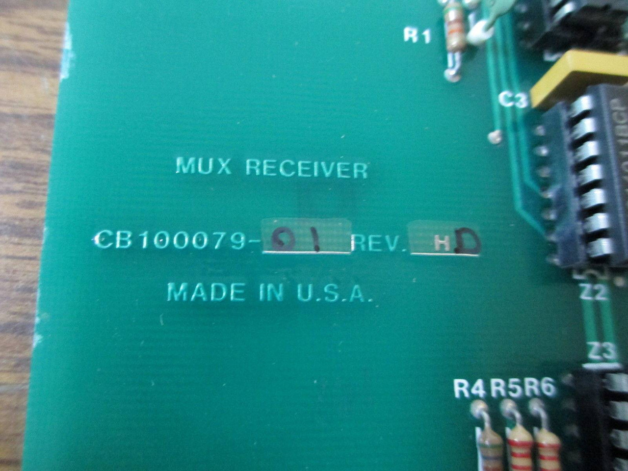 Tracor Westronics CB100079-01 PC Board Assembly Mux Receiver CB10007901 Rev. HD (EBI4854-2)