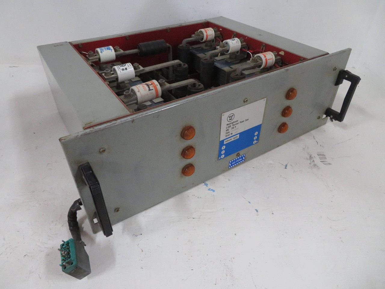 Westinghouse C-500 Thyristor Power Case Style 1413A14G02 250V VDC C500 WH Supply (NP2237-2)