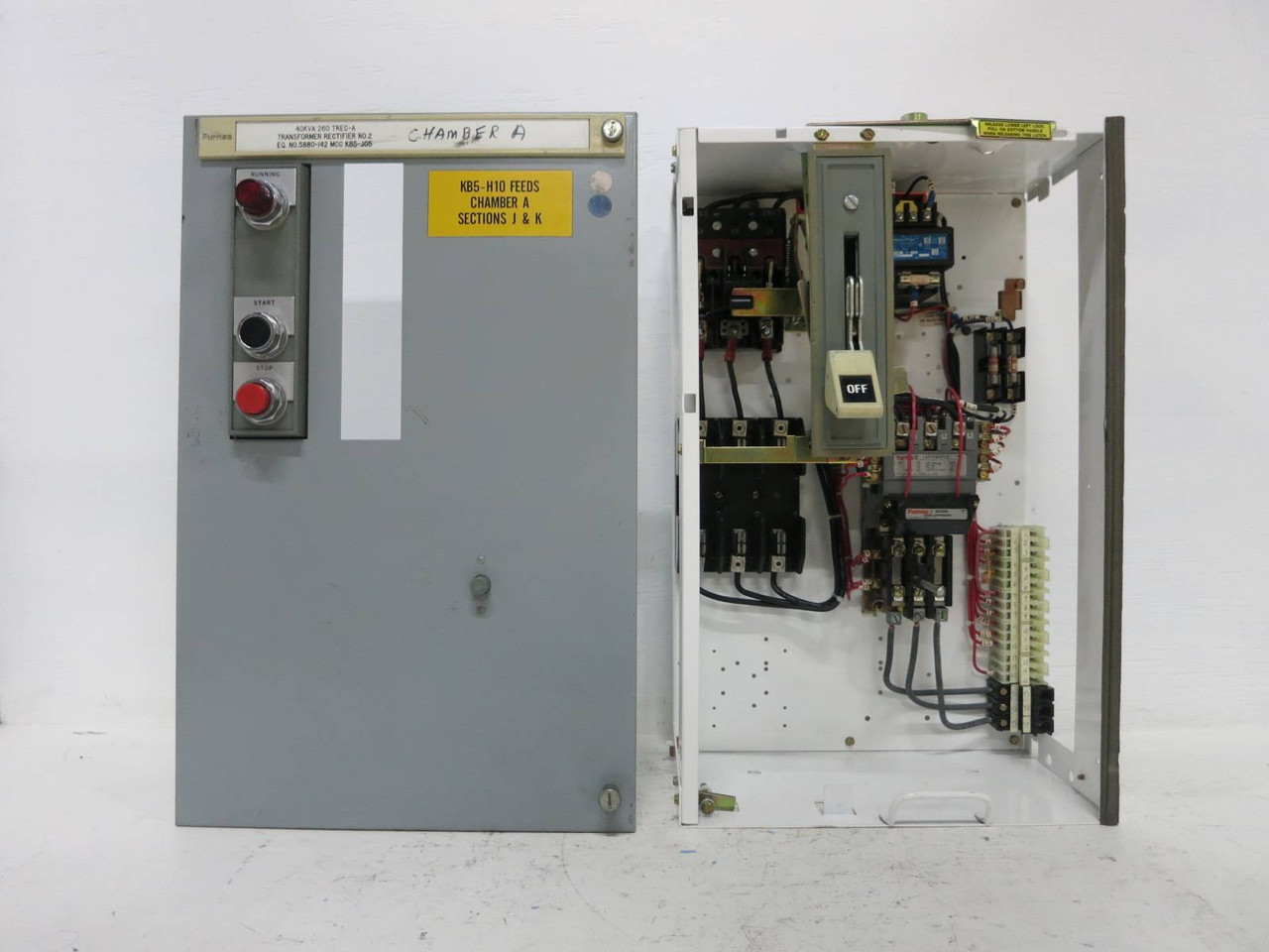 Siemens Tiastar Furnas 89 100 Amp Fusible Size 2 Starter 24" MCC Bucket Sz2 100A (TK4643-6)