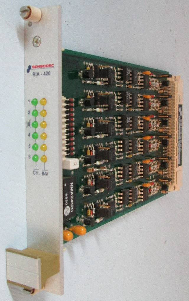 Image of Sensodec BIA-420 6 Channel PLC 3F420004 1/2 2/2 MT001 BIA420
