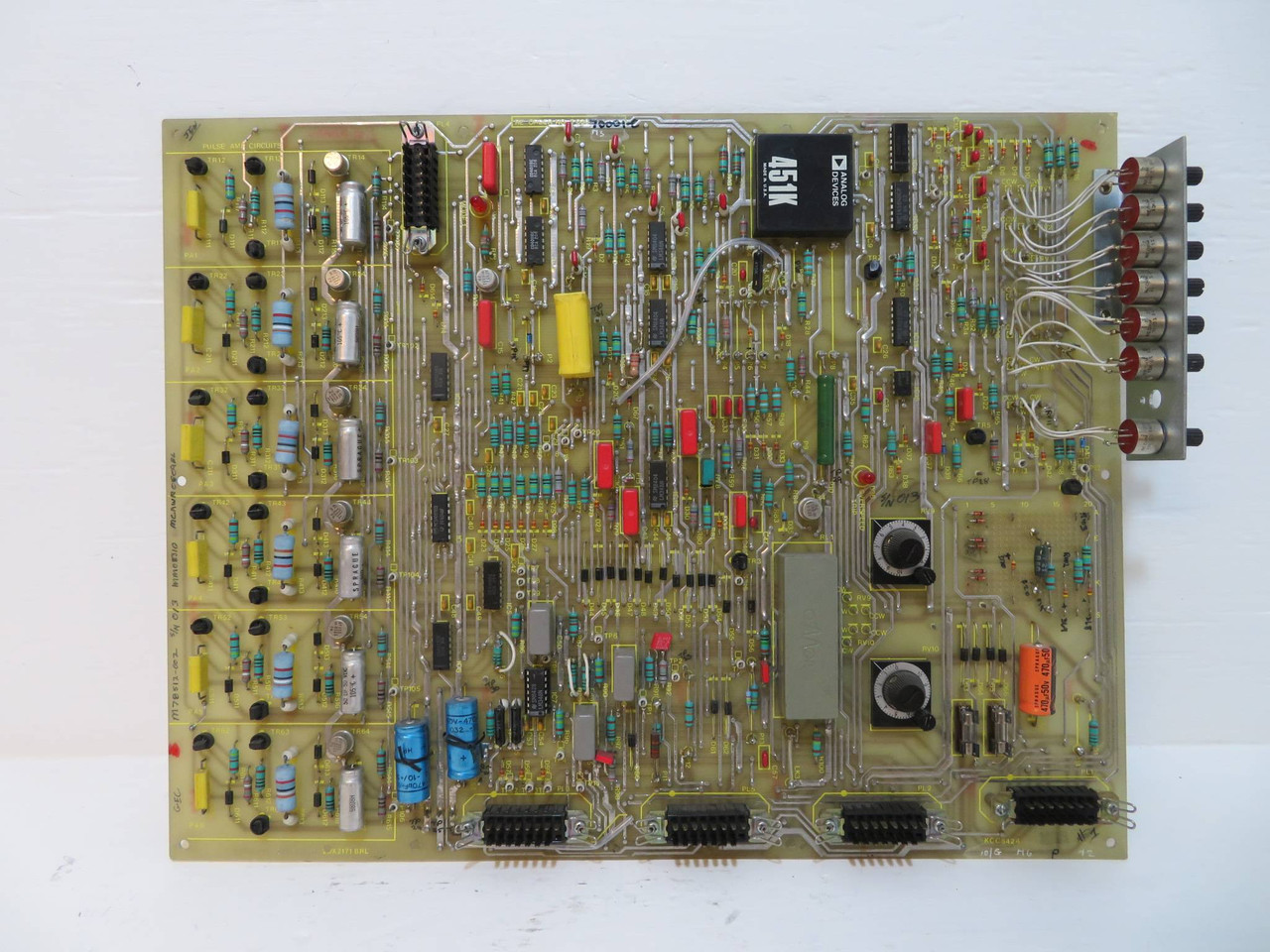 GEC Alstom 23X2171BR Power Supply Board KCC8424 PCB KCC 8424 Circuit 23X2171 BRL (NP2239-3)