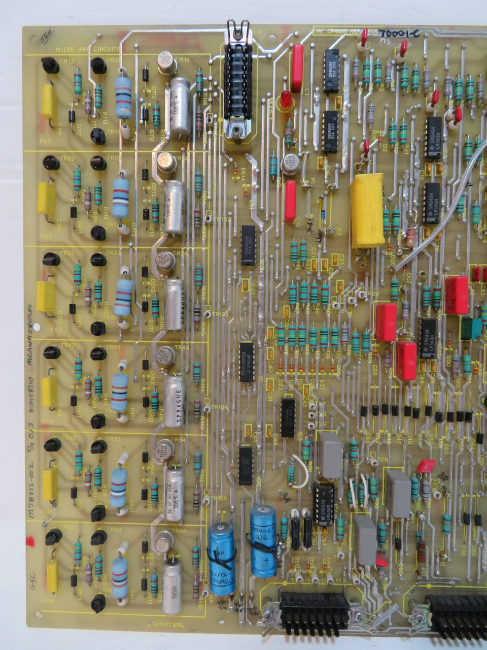 GEC Alstom 23X2171BR Power Supply Board KCC8424 PCB KCC 8424 Circuit 23X2171 BRL (NP2239-3)