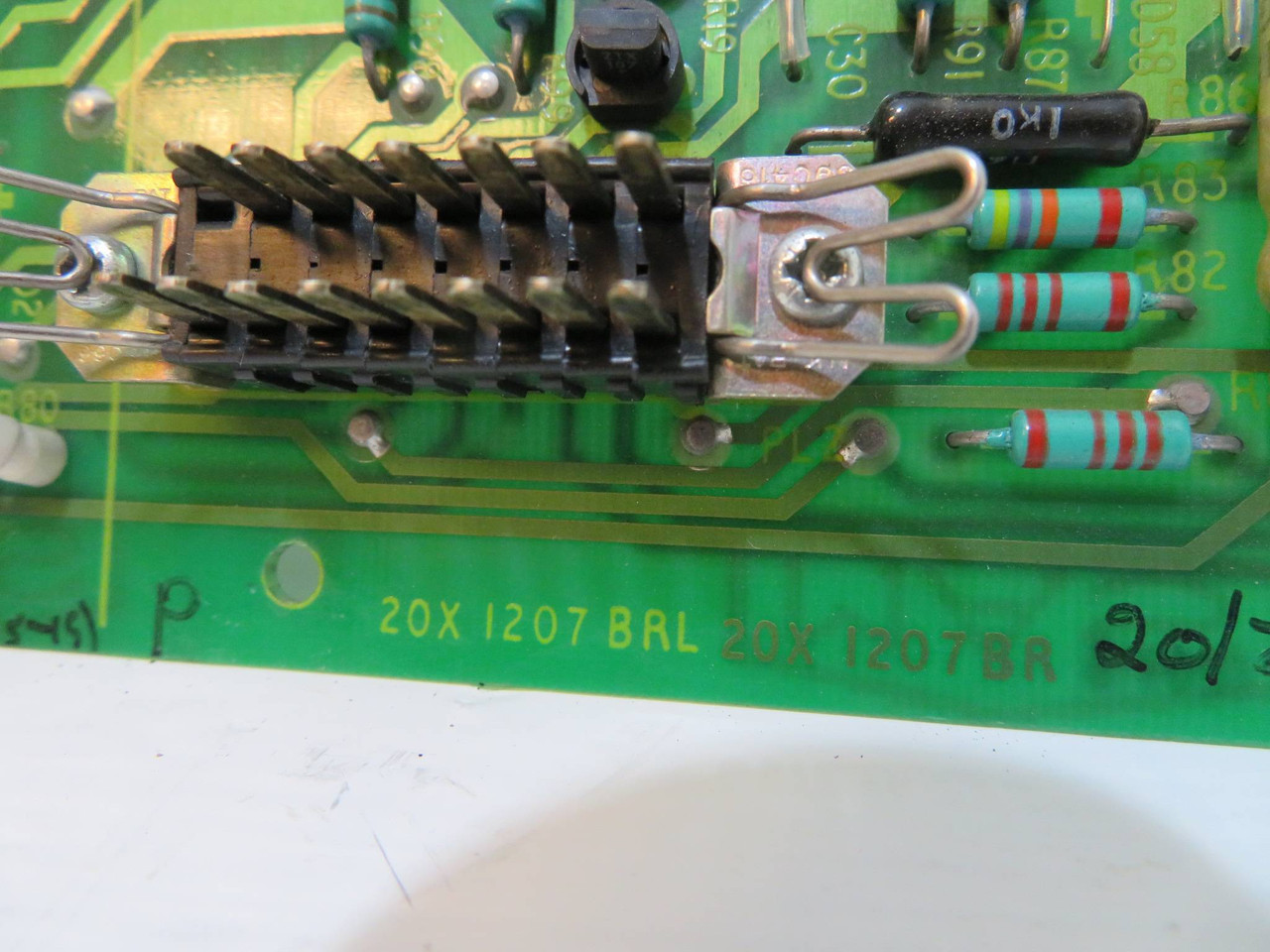 GEC Alstom 20X1207 BRL Power Supply Board KCC8214 PCB KCC 8214 Circuit 20X 1207 (NP2238-3)