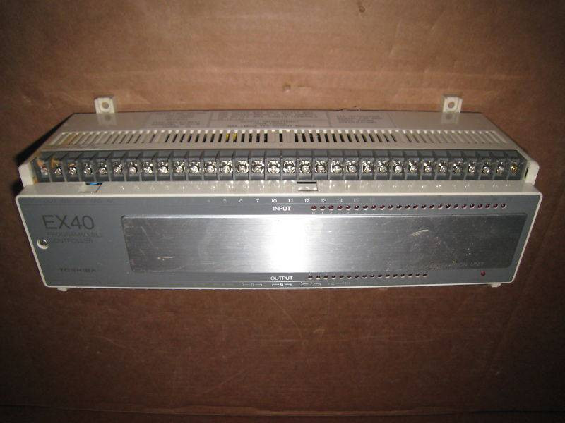 Toshiba EX40*2ECAA5 Programmable Controller EX 40 240V (EBI4832-1)