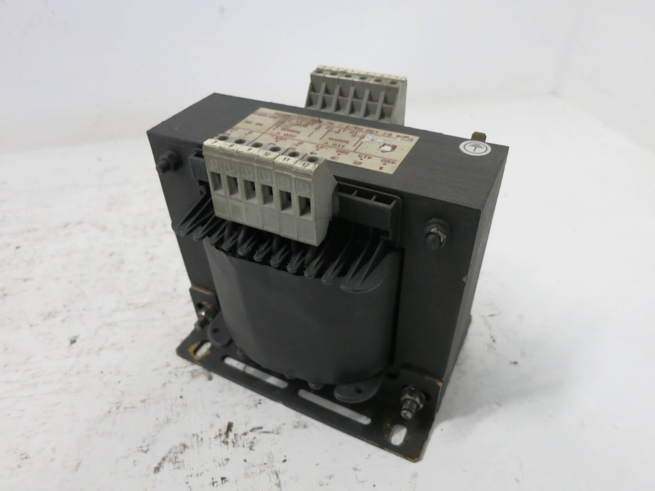 E&T 500 VA 460 - 220/110 V 1PH Type EJ 150 Na/3 035.621.34058 Transformer .5 kVA (DW1369-8)