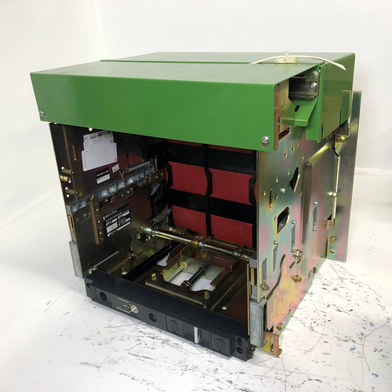 Merlin Gerin 1600A MP16 Masterpact Breaker Stationary Assembly Cradle 1600 Amp (EM3348-10)