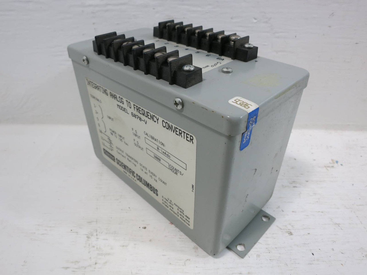 Scientific Columbus 6070-V Integrating Analog to Frequency Converter Esterline (TK4684-2)