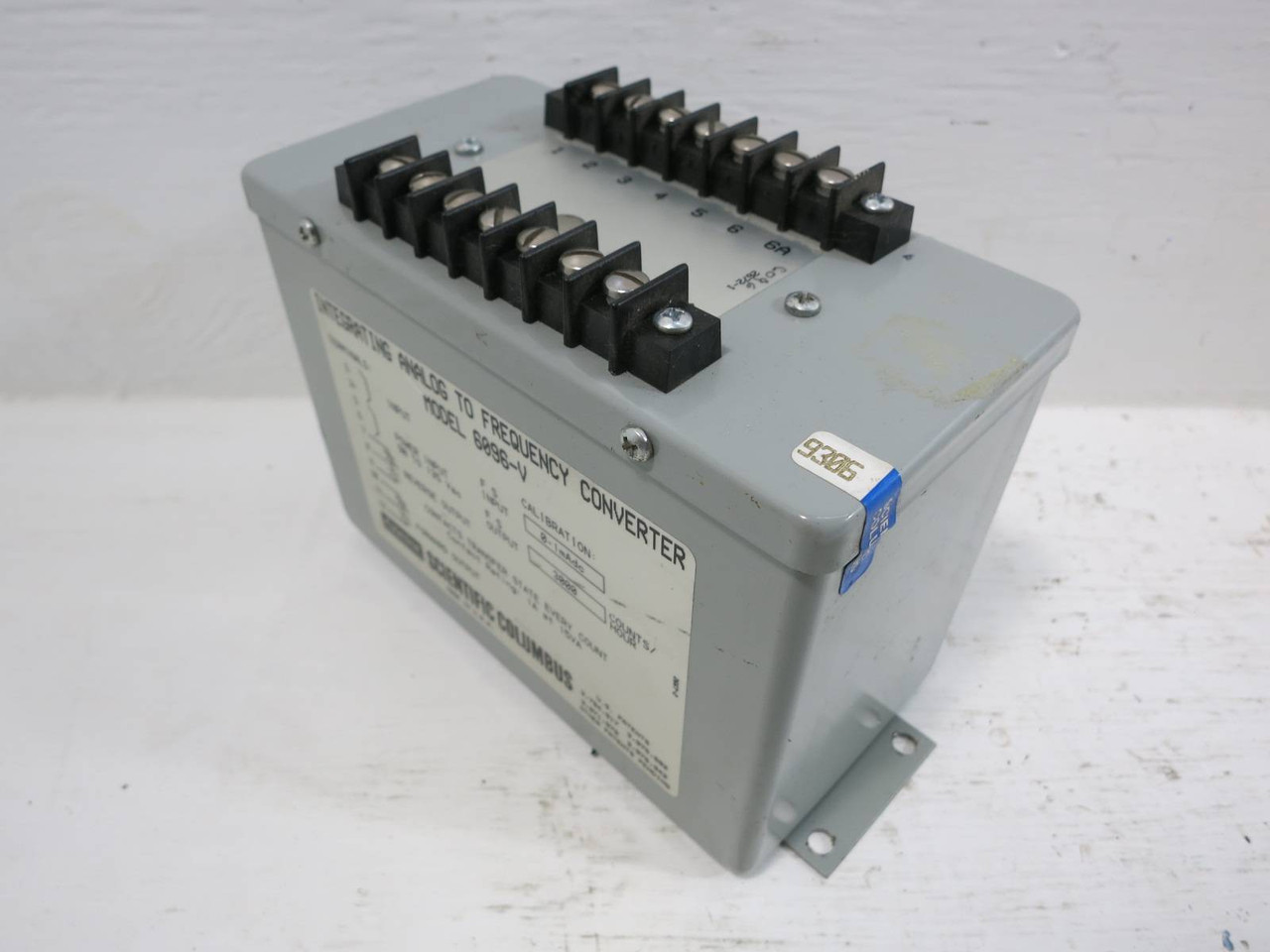 Scientific Columbus 6096-V Integrating Analog to Frequency Converter Esterline (TK4685-5)
