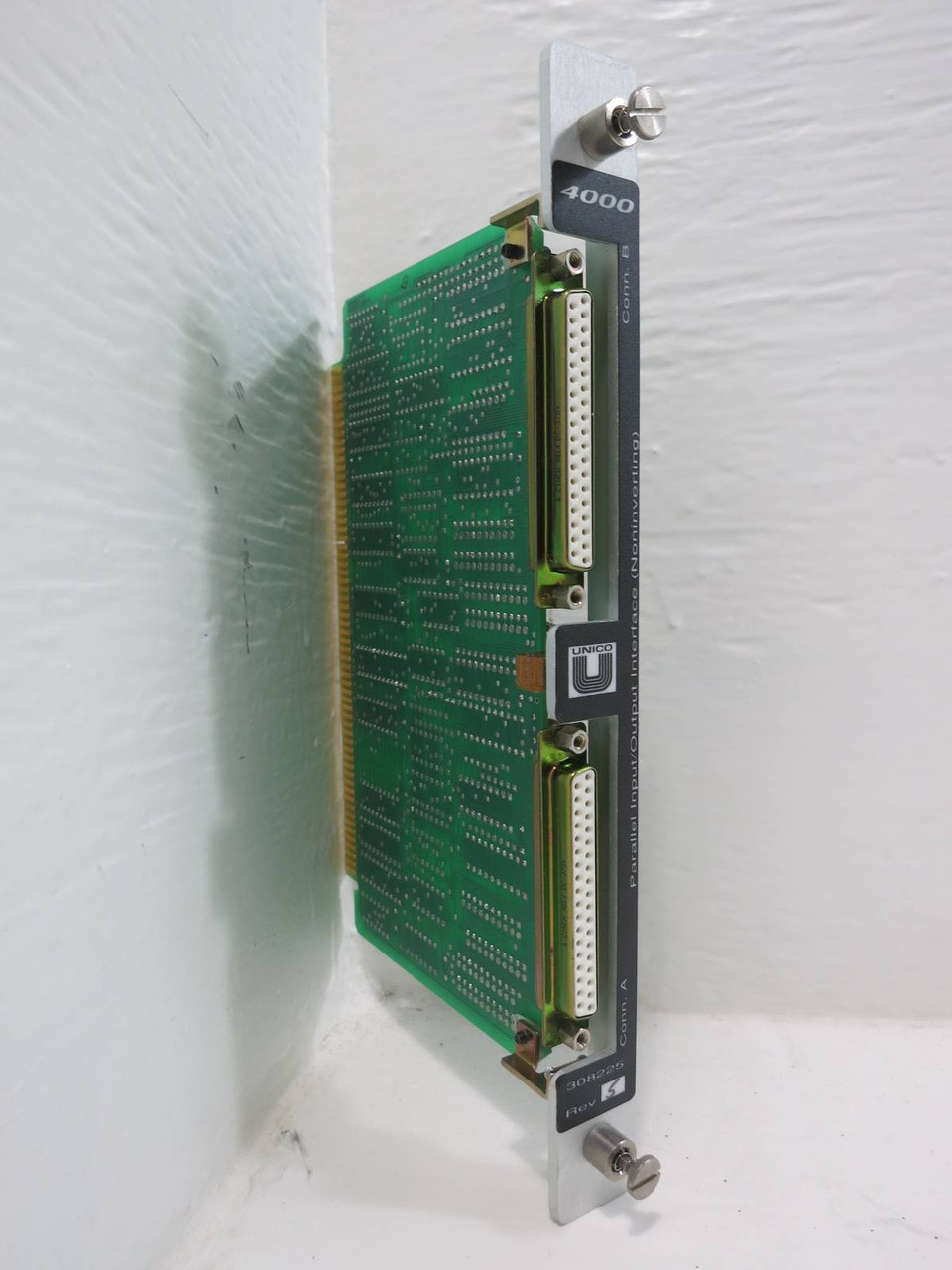 Unico 308225 Rev. 5 Parallel Input / Output Interface Module Board 306-563.1 (TK4733-1)