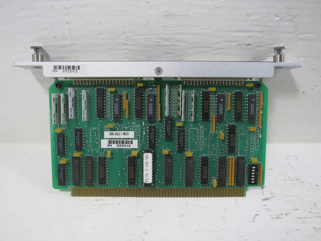 Unico 308225 Rev. 5 Parallel Input / Output Interface Module Board 306-563.1 (TK4733-1)