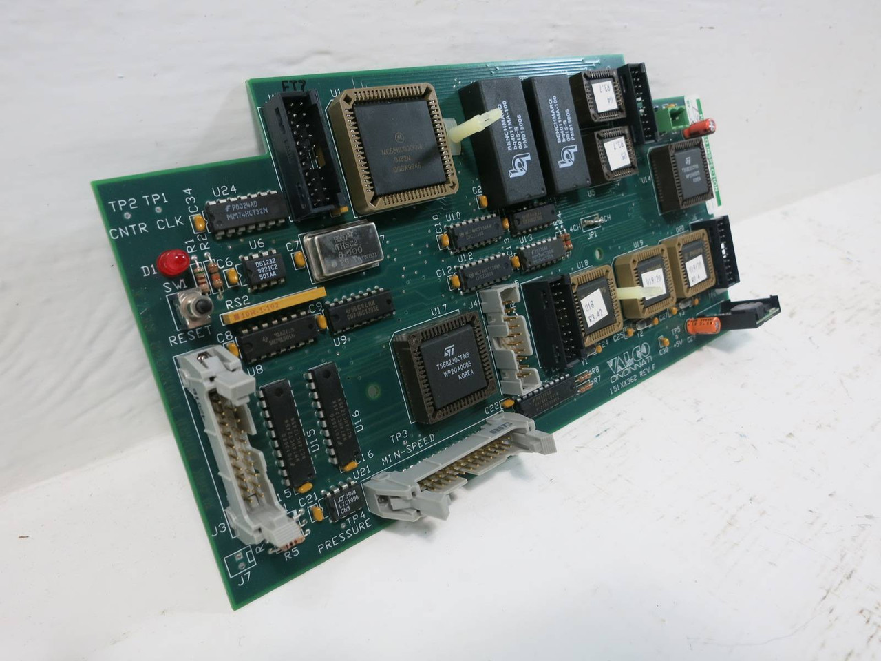 Image of Valco Cincinnati 151XX362 Rev. F PC Board PLC Card