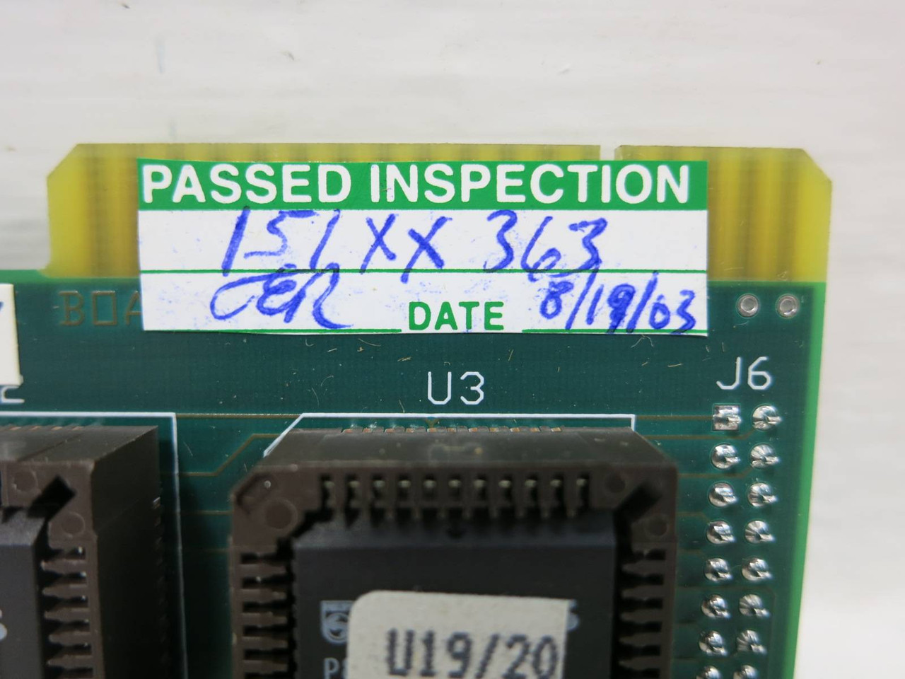 Valco Cincinnati 151XX363 PC Board PLC Card (TK4762-1)