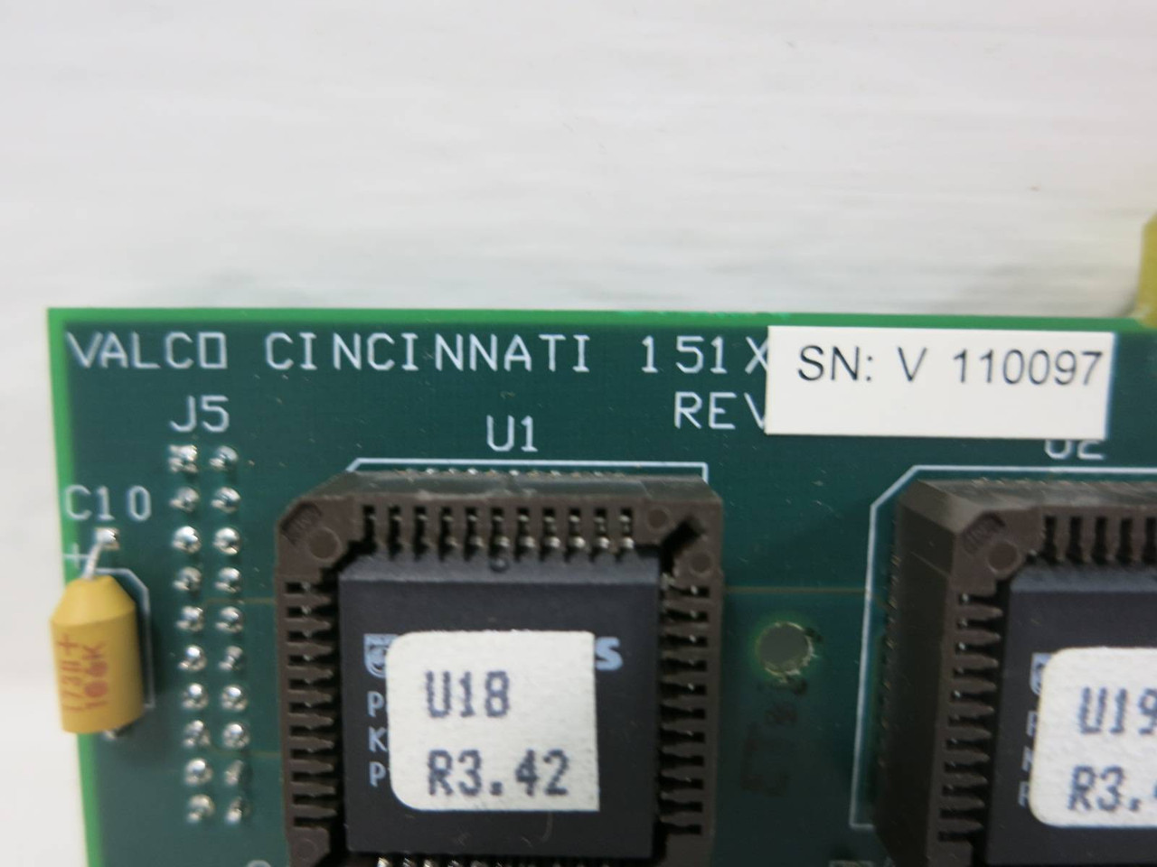 Valco Cincinnati 151XX363 PC Board PLC Card (TK4762-1)