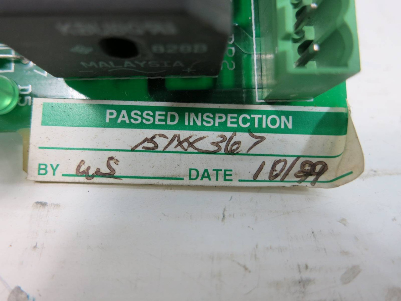 Valco Cincinnati 151XX367 Rev. F PC Board PLC Card (TK4760-1)