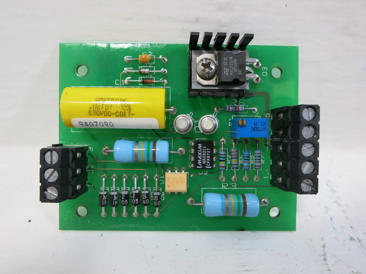 Marquip 9407090 PC Card Module Board PLC (TK4758-1)