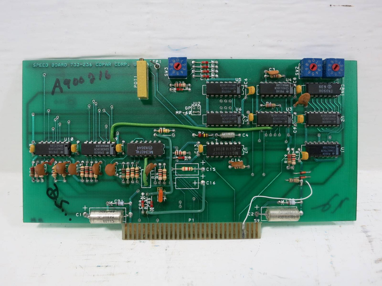 Copar 733-236 Speed Board PLC Card (TK4764-1)