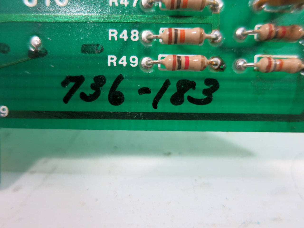 Copar 736-183 Motor Control Board PLC Card (TK4767-1)