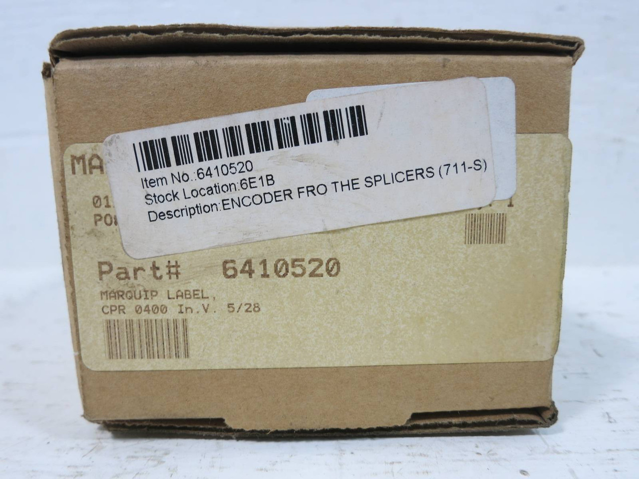 New Marquip Ward United 6410520 Accu-Coder 5-28 VDC Encoder NIB (TK4776-1)