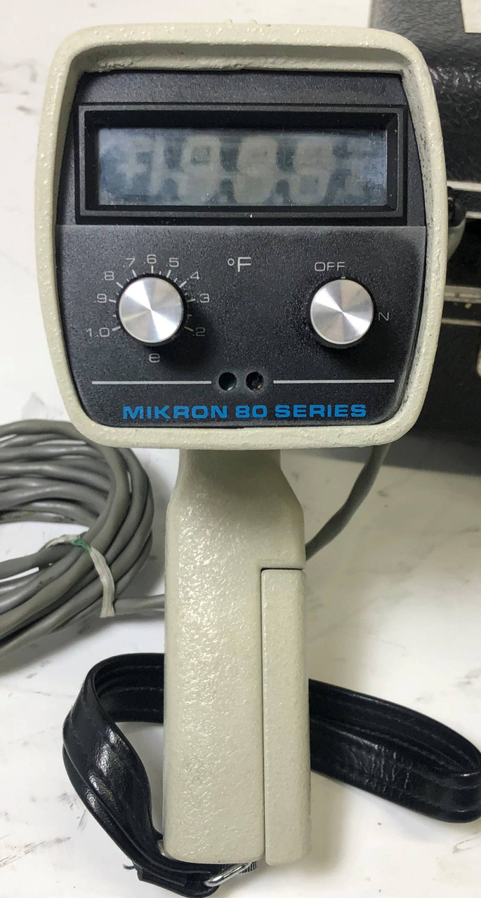 Mikron M80A-4FPH Infrared Thermometer 80 Series 200-1800 Range 30:1 M80A-4FPH (EM3397-1)