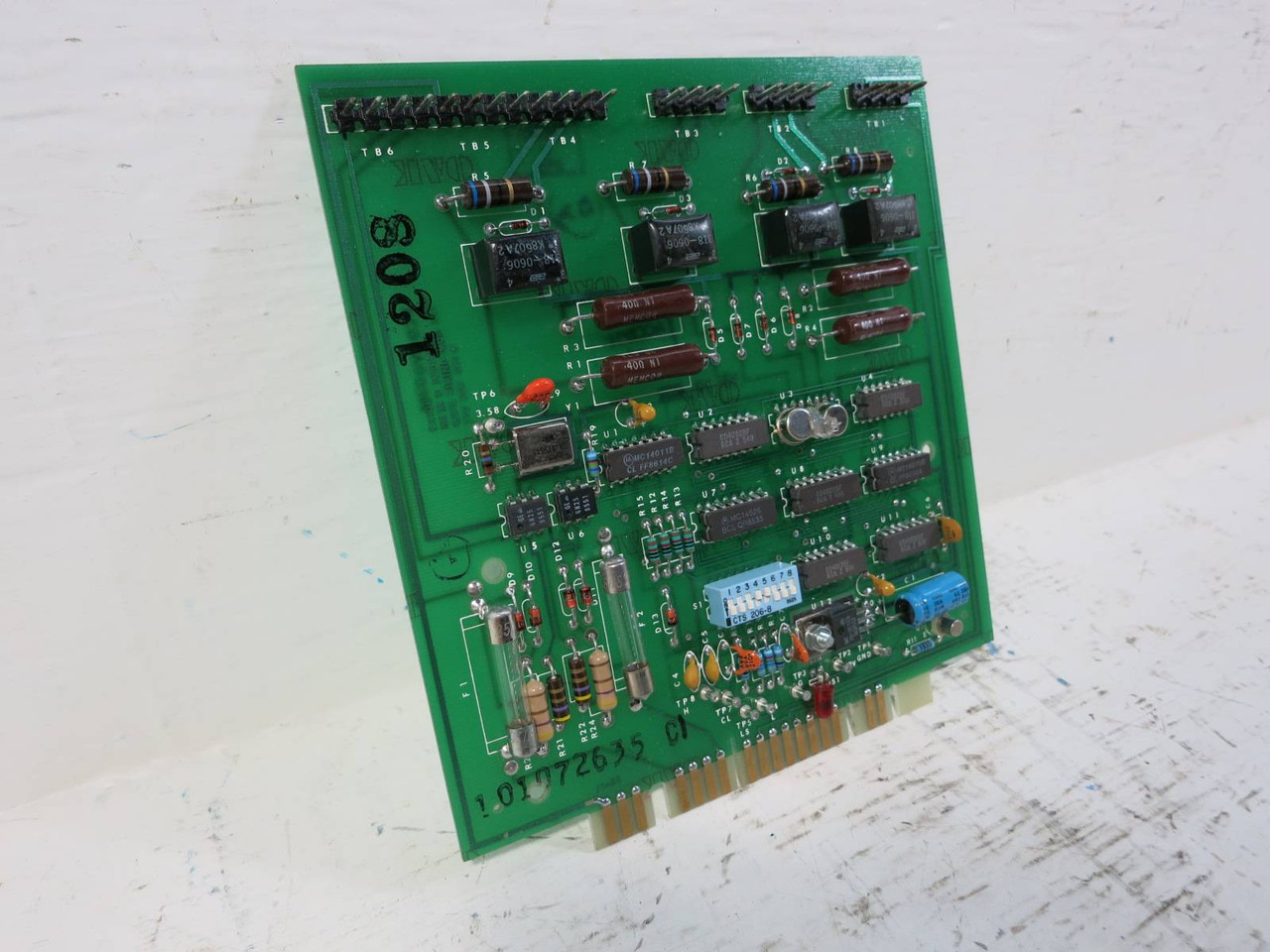 Image of Exide 118-302-461-C MKII U A Inverter Gate Firing Mod PLC Module Board 101072635