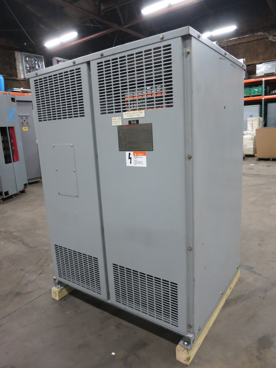 FPT 440 kVA 2300 Delta to 460Y/266 V 3PH Dry Type Transformer 440kVA 2300V 460 (DW1440-1)