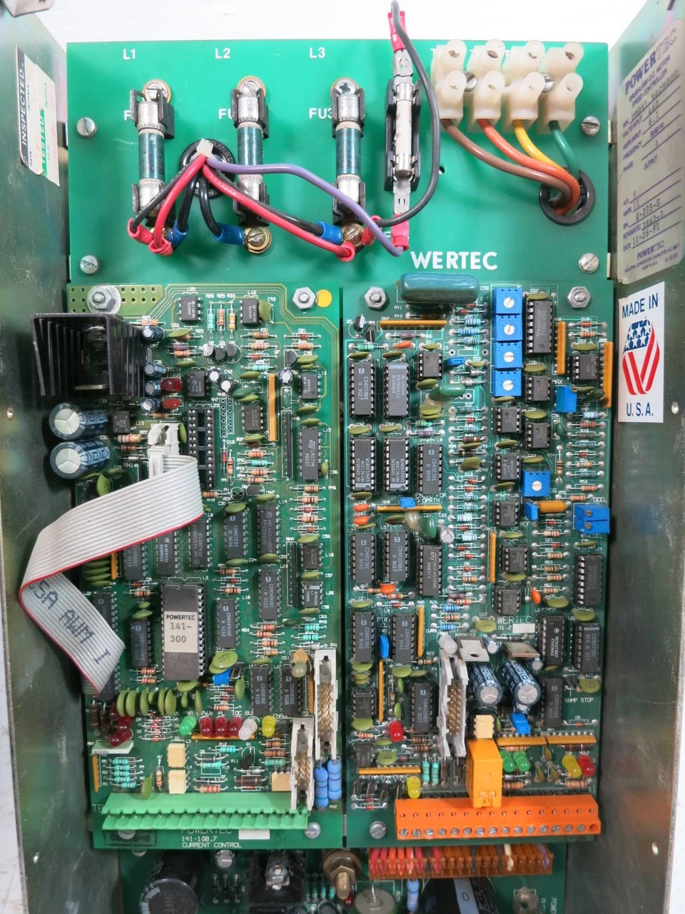 PowerTec C0051.R4CH000 Brushless DC Motor Speed Controller 5-HP 11A Drive 460V (TK4854-1)