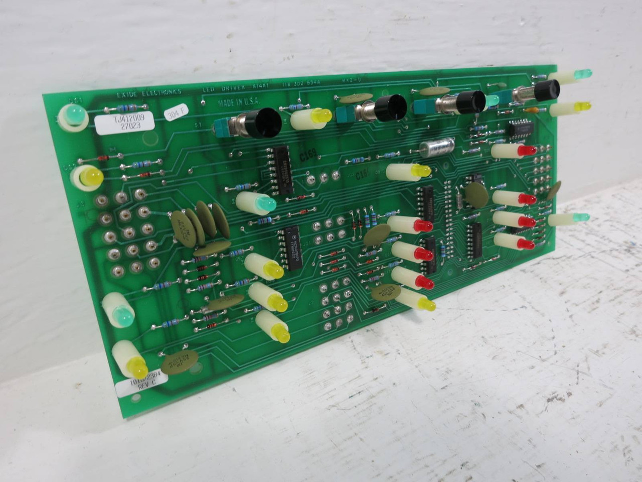 Image of Exide 118-302-654-A  A14A1 LED Driver Board Card 101072384 Rev C