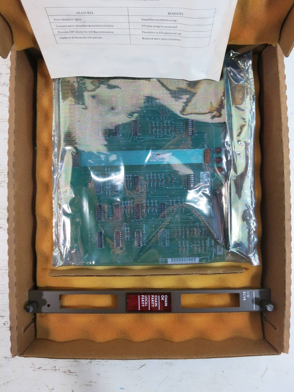 NEW GE Fanuc Series 6 IC600-YB800B Local I/O Receiver Module PLC IC600YB800B (TK4887-1)