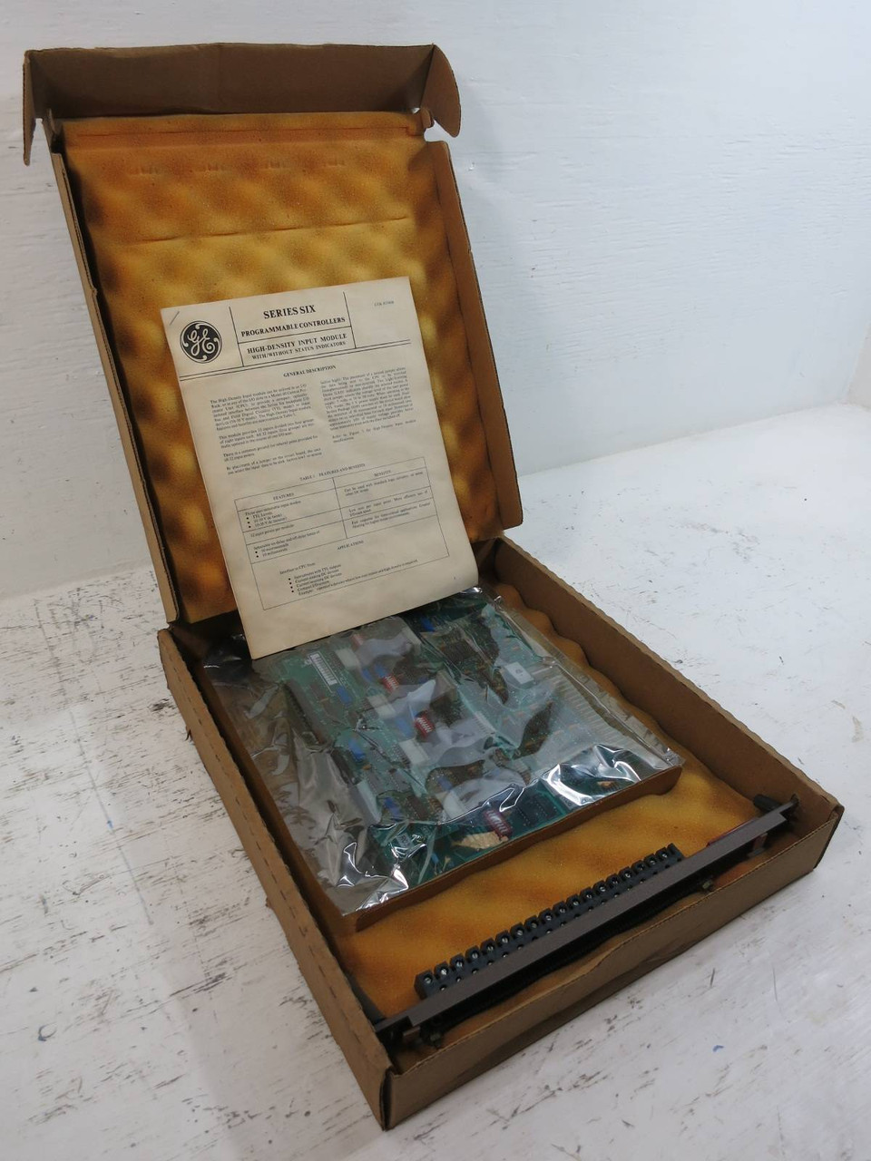 GE Fanuc Series 6 IC600-YB831B Input Module PLC IC600YB831B Series Six New (TK4885-1)