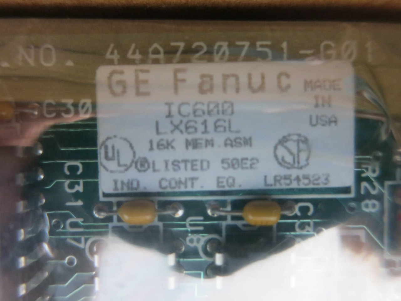 GE Fanuc Series 6 IC600-LX616L 8K/8K Combined Memory Module PLC IC600LX616L New (TK4899-1)