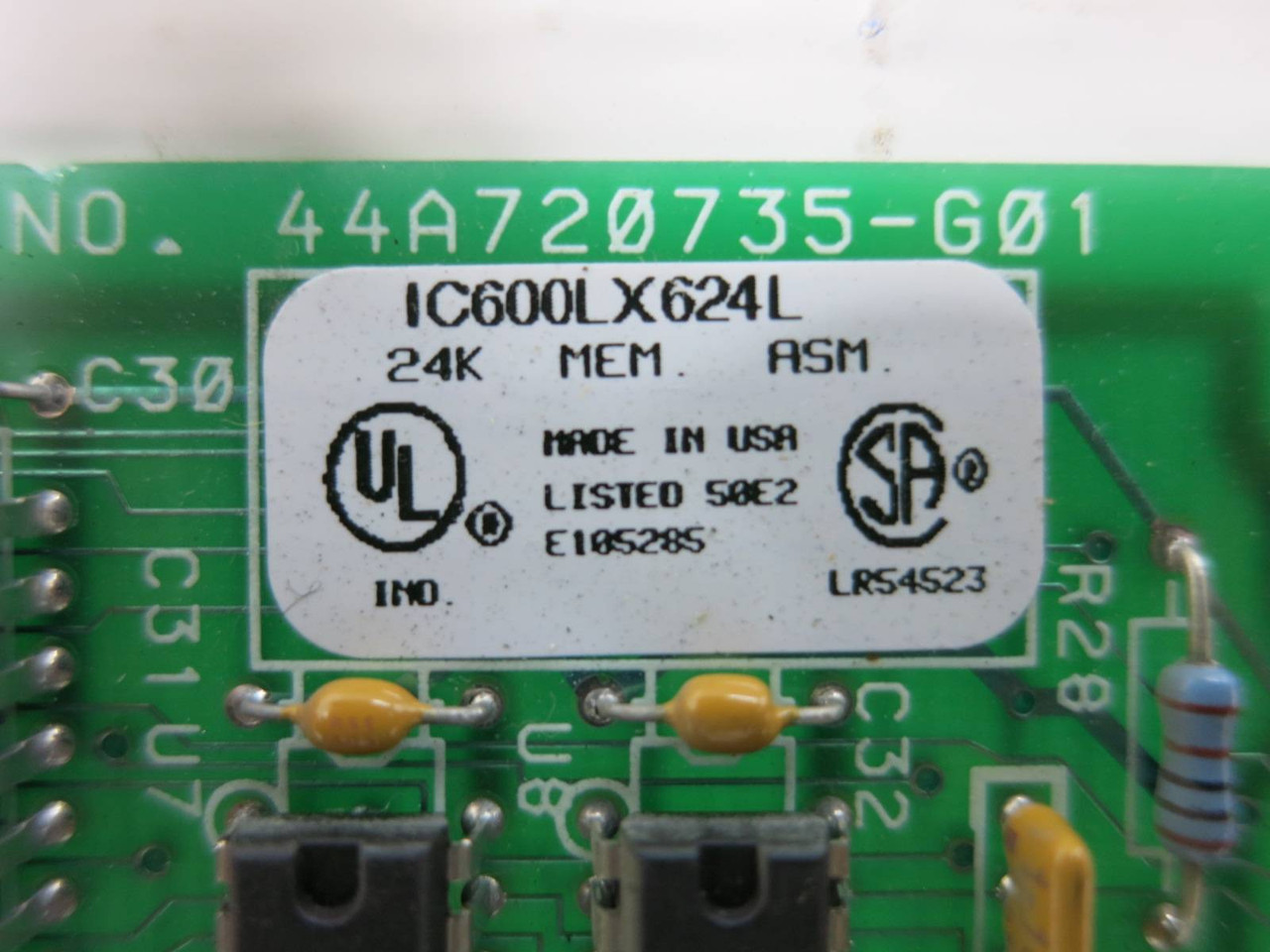 GE Fanuc Series 6 IC600-LX624L 24K Memory Module PLC IC600LX624L Series Six (TK4902-2)
