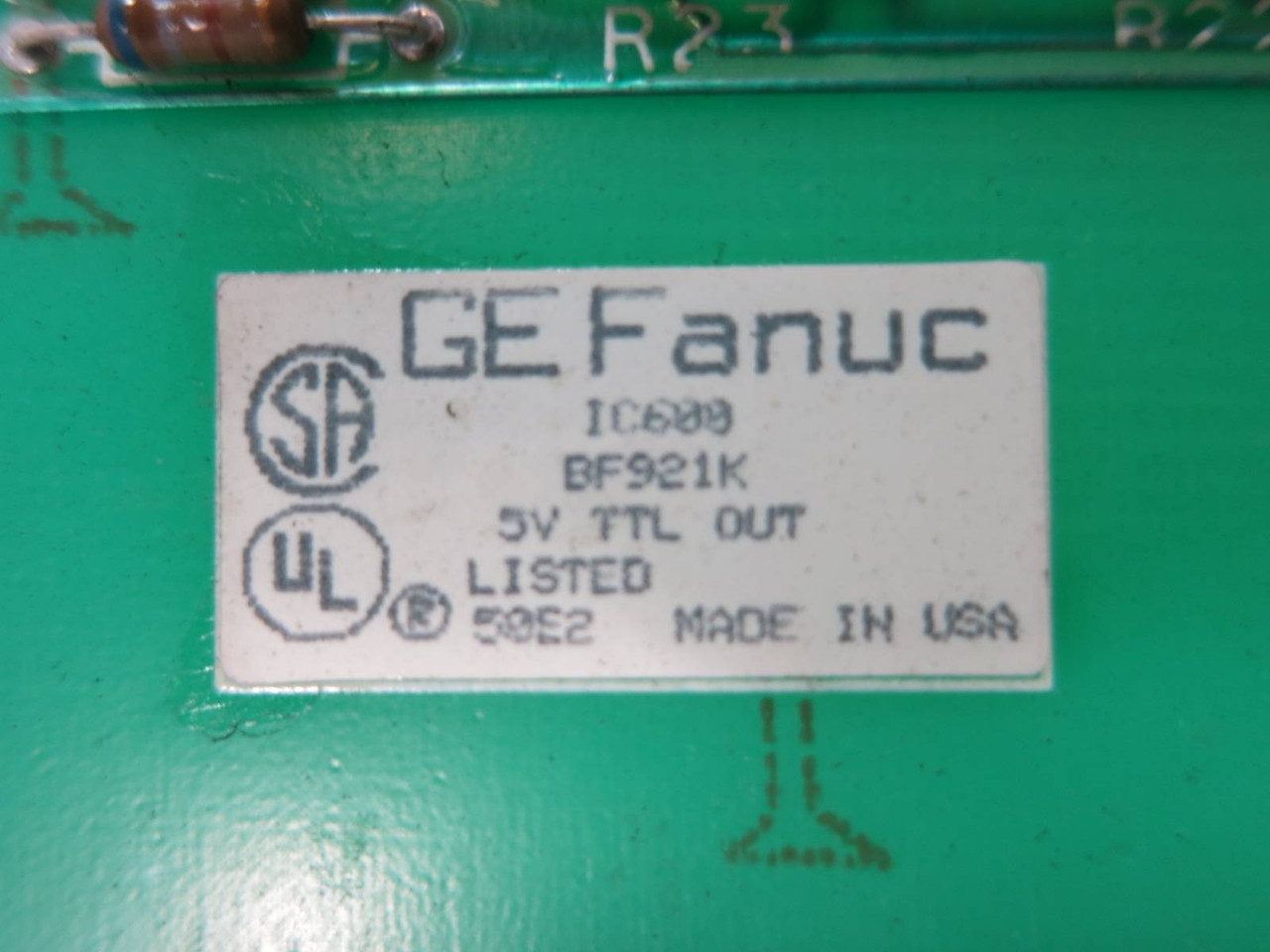 GE Fanuc Series 6 IC600-BF921K 5V TTL Output Module PLC IC600BF921K (TK4901-2)