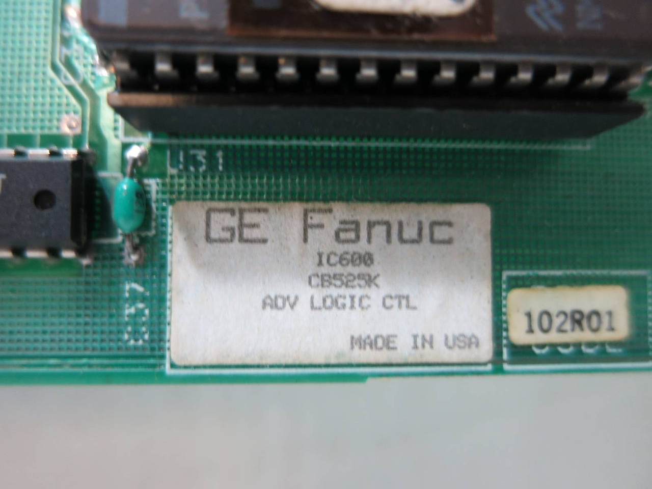 GE Fanuc Series 6 IC600-CB525K Logic Control Module IC600CB525K Series Six (TK4912-2)