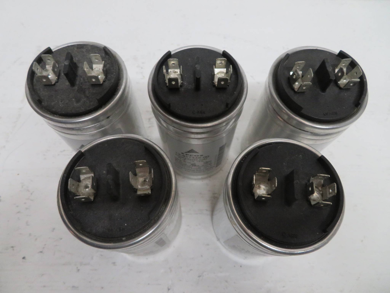 Lot of 5 EPCOS 12-817446-00 Capacitor B32363-S5466-A080 46 uF 580 V 1090 V (NP2292-5)