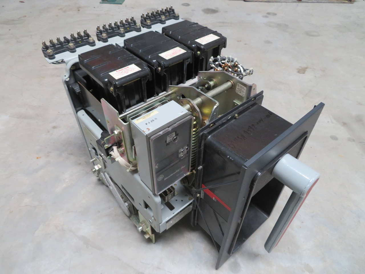 Image of GE AKR-9D-50 1600 Amp Air Breaker MO DO LS MVT Plus TT20LS 1600A Rating Plug