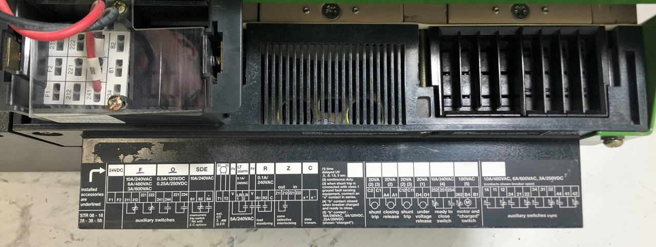 Square D MP50NA 5000A Masterpact Bolt-On Molded Case Switch in Cradle 5000 Amp (EM3471-1)