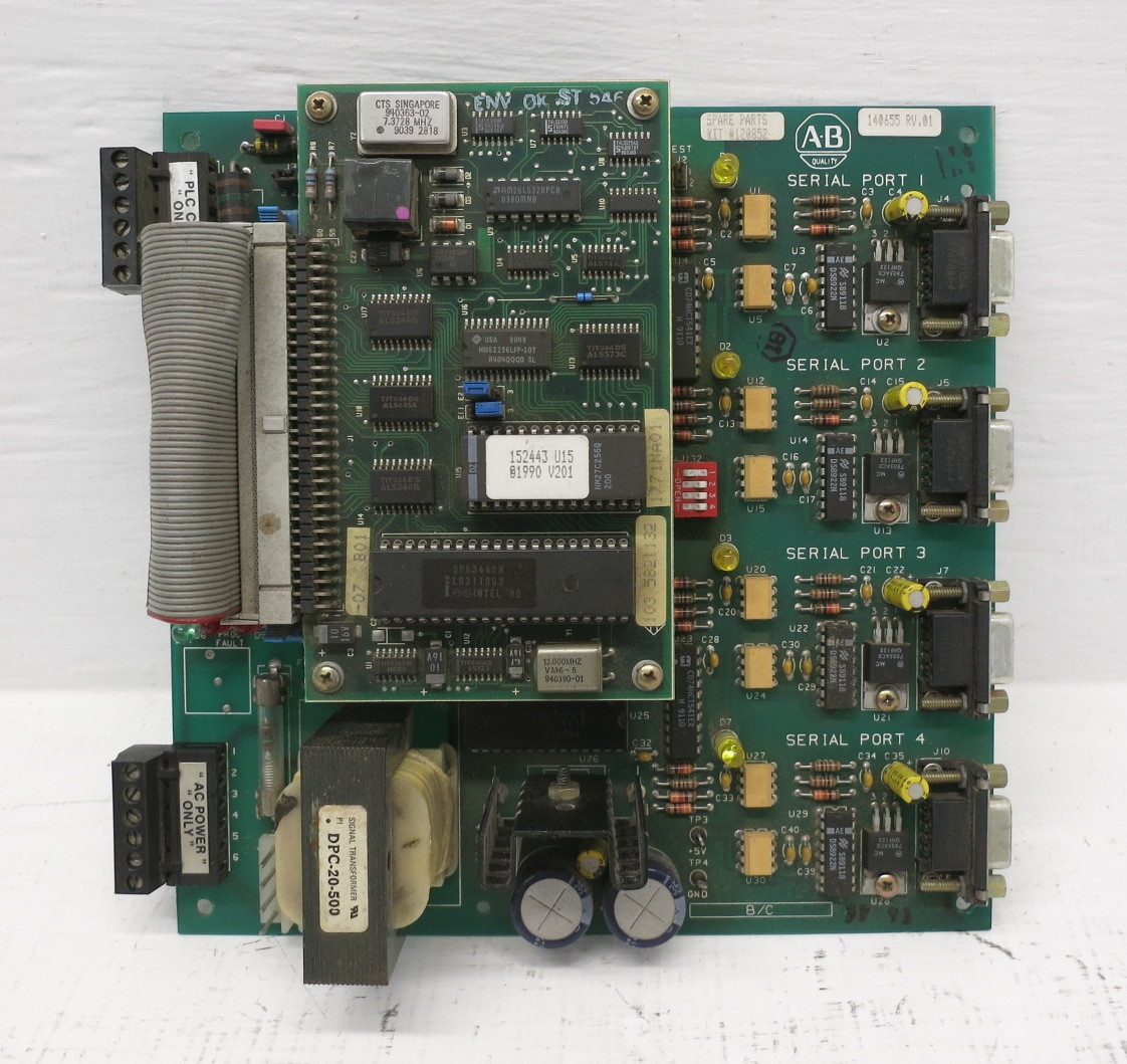 Allen Bradley 140655 Rev 01 Remote Interface PCB Control Board SP# 120852 (EBI0157-2)