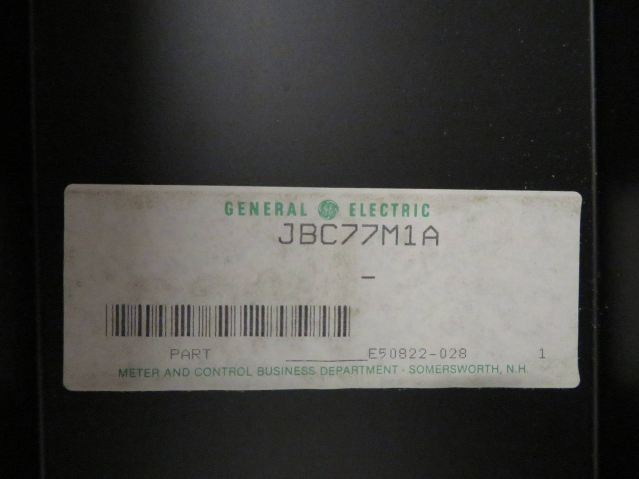 General Electric 12JBC77M1A Phase Directional Overcurrent Relay GE 120V JBC (NP2303-6)
