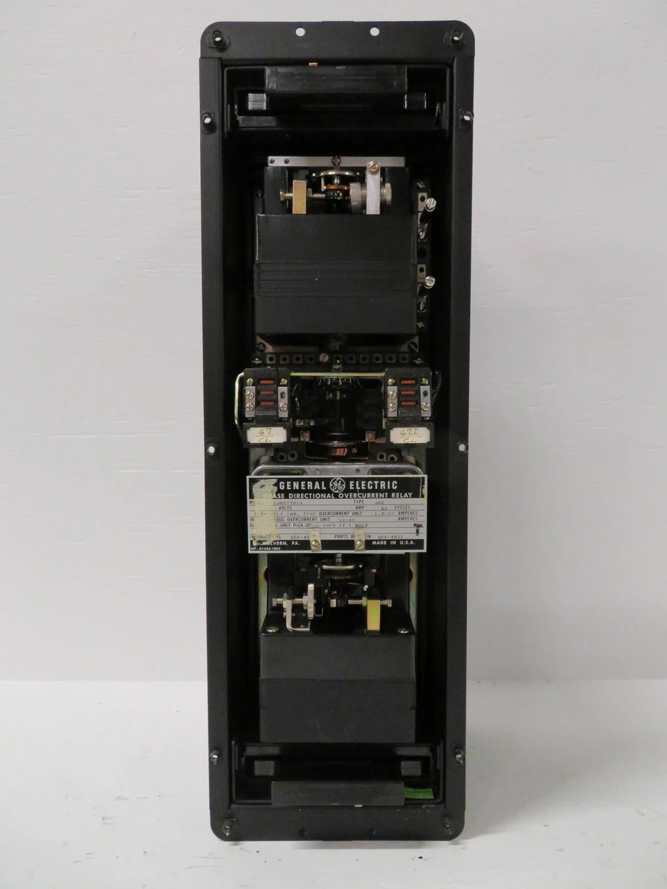 General Electric 12JBC77M1A Phase Directional Overcurrent Relay GE 120V JBC (NP2303-6)