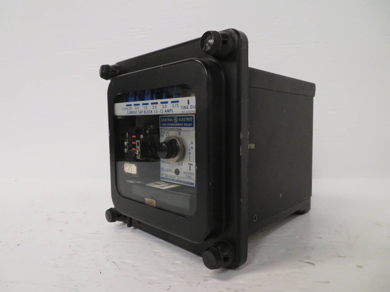 General Electric 12SFC177A2A Time Overcurrent Relay GE SFC 1.0 60 Hz (NP2308-5)