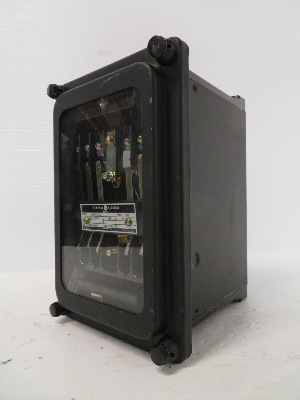 Image of General Electric 12HFA73K1A Relay Type HFA GE 125V- DC GE 12HFA-73K1A