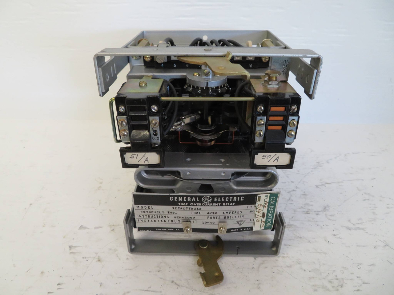 General Electric 12IAC77B31A Time Overcurrent Relay Extremely Inverse GE IAC 60 (NP2316-4)