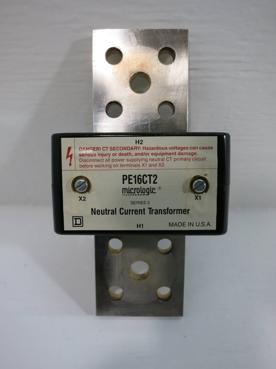 Square D PE16CT2 Ser 3 1600A Micrologic Neutral Current Transformer CT 1600 Amp (DW1483-4)