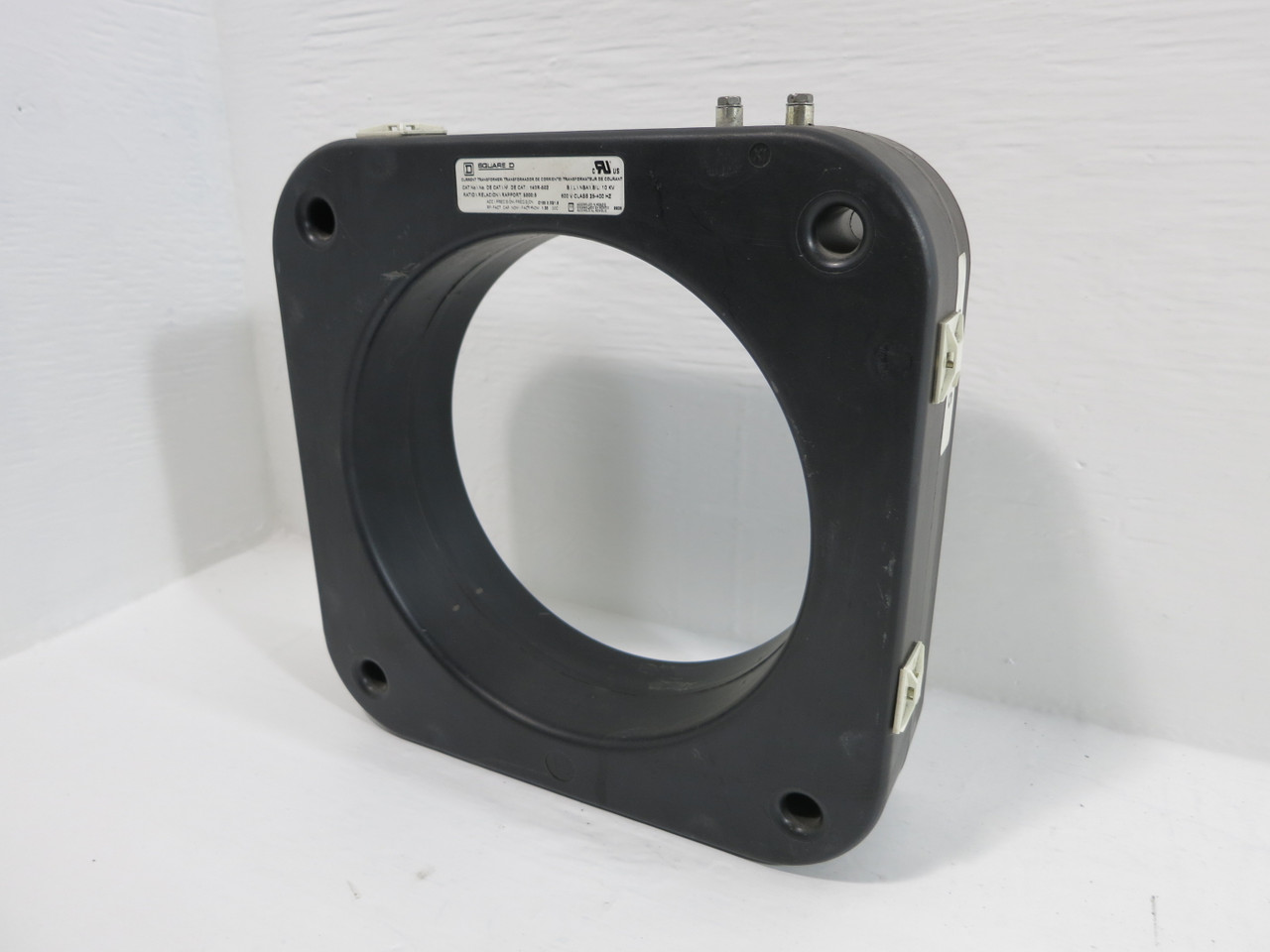 Square D 140R-502 CT Current Transformer Ratio 5000:5 Toroidal 140R502 5000:5A (DW1486-6)