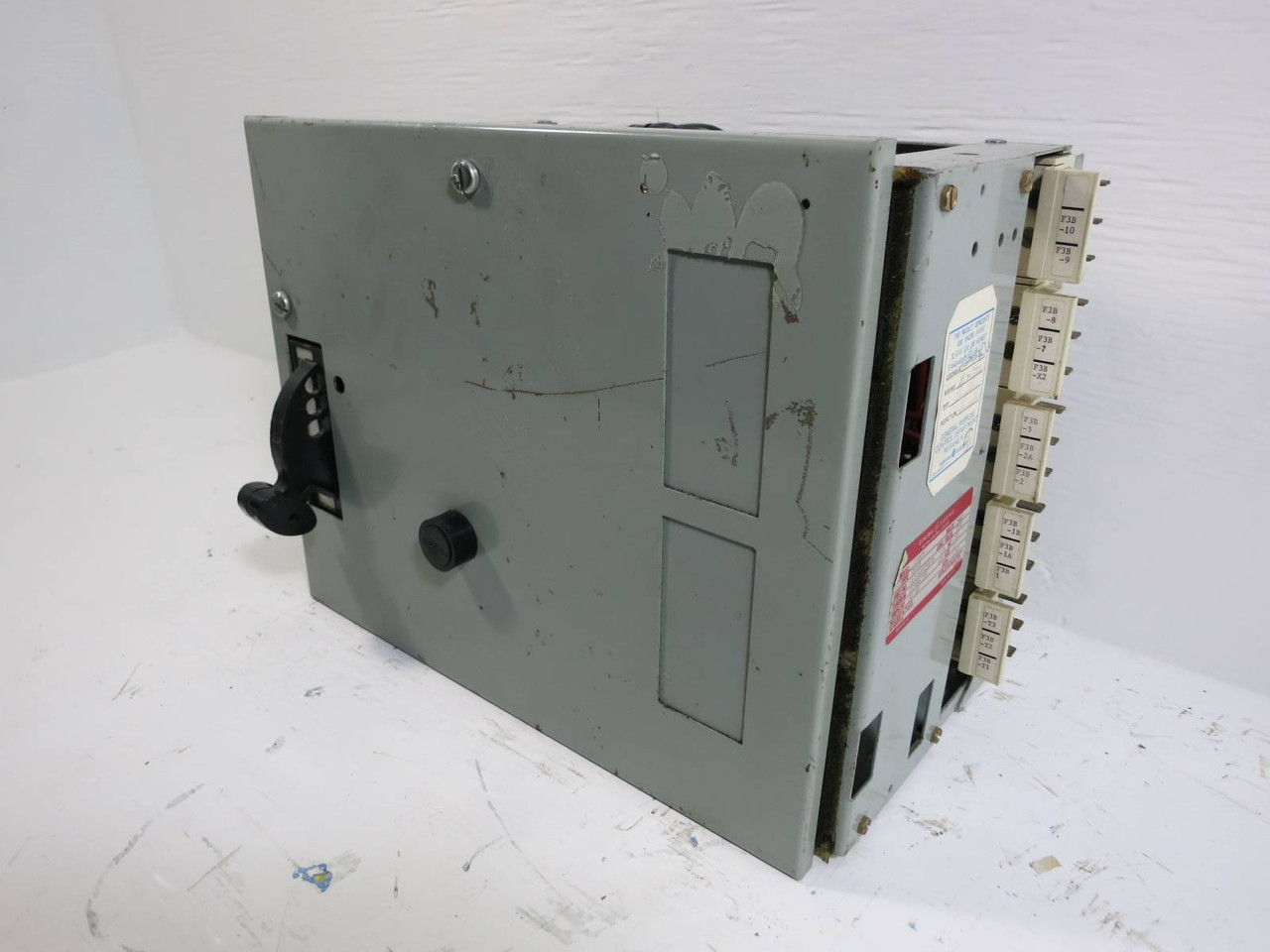 GE 7700 Plus Size 2 Starter 30 Amp Fusible 12" MCC Bucket 8000 CR206D000BDA (TK4941-28)